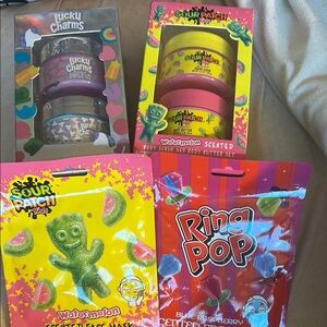 Fun skin care treatments.